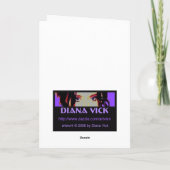 Carte de voeux Steambunny (Dos)