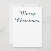 Carte de voeux Steampunk Christmas Tree (Dos)