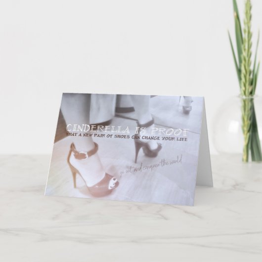 Carte de voeux STELLAR STILETTOS (Devant)