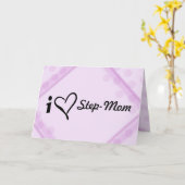 Carte de voeux Step-Mom Customisez-la ! (Fleur jaune)