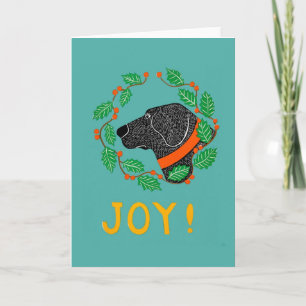 Carte de voeux Stephen Huneck "Joy"