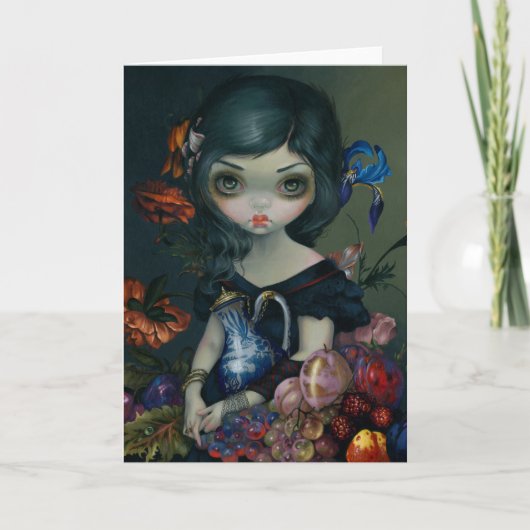 Carte de voeux "Stilleven VI : Het Portret" (Devant)