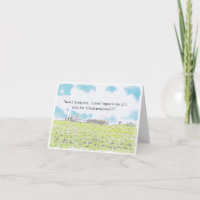 Carte de voeux Stonehenge