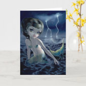 Carte de voeux "Storm Chaser" (Fleur jaune)