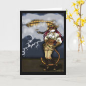 Carte de voeux Stormchaser (Fleur jaune)