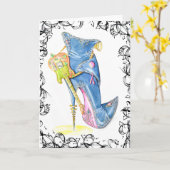 Carte de voeux Sud (Fleur jaune)