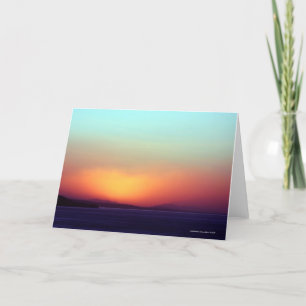 Carte de voeux Sunrise