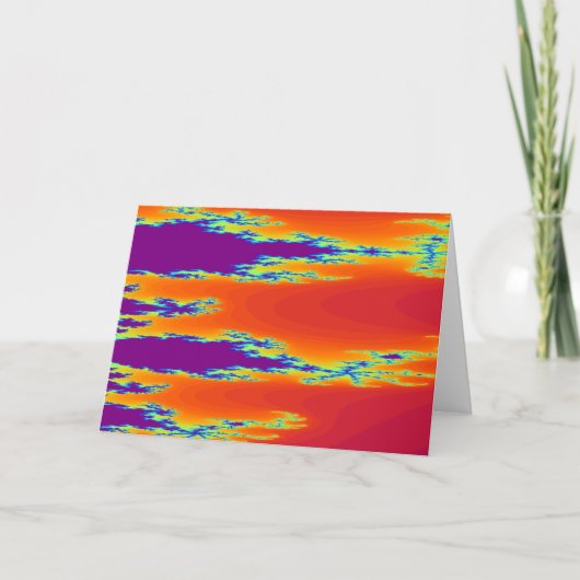 Carte de voeux Sunrise (Devant)