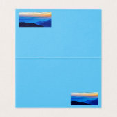 carte de voeux Sunrise arrive (Inside Unfolded)