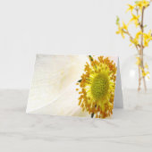 Carte de voeux Sunshine Flower (Fleur jaune)
