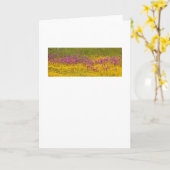 Carte de voeux Superbloom fleur sauvage (Fleur jaune)