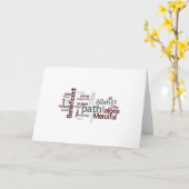 Carte de voeux Surah Al-Fatiha (Fleur jaune)