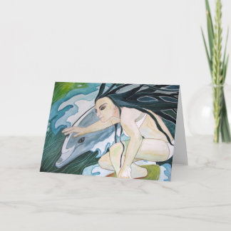 Carte de voeux : "Surfers"