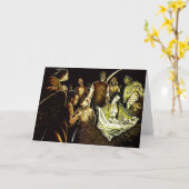 Carte de voeux surpassée (Fleur jaune)