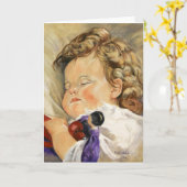 Carte de voeux Sweet Dreams (Fleur jaune)