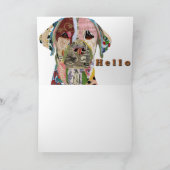 Carte de voeux Sweet Labrador Retriever Chien (Intérieur)