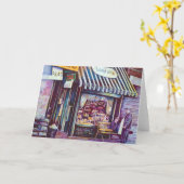 Carte de voeux Sweets (Fleur jaune)