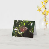 Carte de voeux - Sympathie (Fleur jaune)