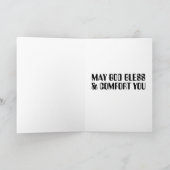CARTE DE VOEUX SYMPATHIE ROSE (Intérieur)