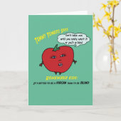 Carte de voeux Tammy Tomato (Fleur jaune)