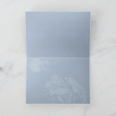 Carte de voeux Tangerine Moon (Intérieur)