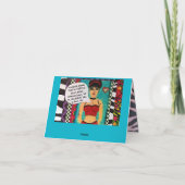 Carte de vœux. Tant d'hommes. Si peu qui peut se p (Dos)