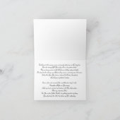 Carte de voeux Tapestry Poetry (Intérieur)