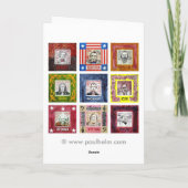 Carte de voeux Tchaikovski (Dos)