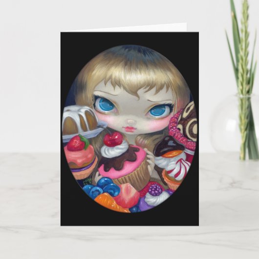 Carte de voeux "Tea Party Traitements" (Devant)