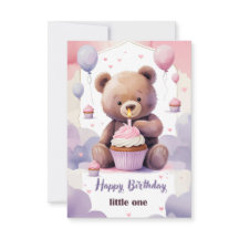 Carte de voeux Teddy Bear