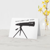 Carte de voeux télescopique (Fleur jaune)