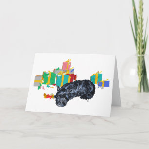 Carte de vœux Terrier Écossais