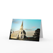 Carte de voeux - Texas Country Church