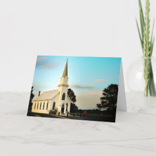 Carte de voeux - Texas Country Church
