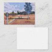 Carte de voeux Texas Ranch (Devant / Derrière)