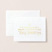 Carte de voeux Texas Sunny and Bright Christmas (Devant avec enveloppe)