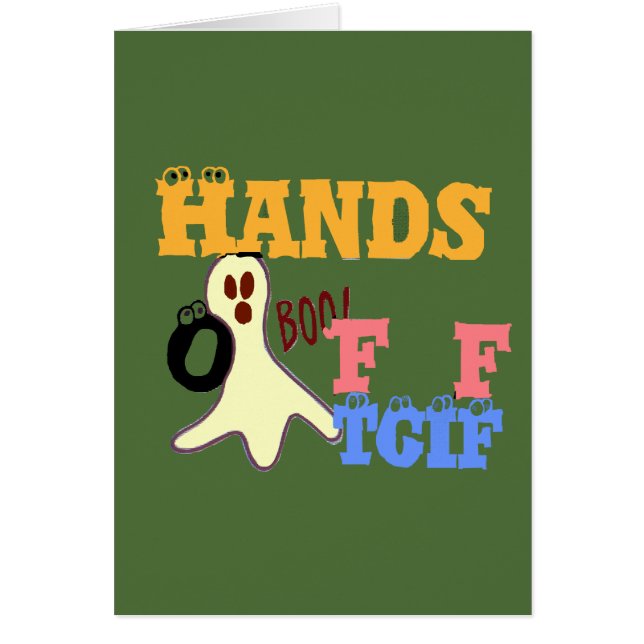 Carte de voeux TGIF Modèle vertical (Devant)