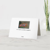 Carte de voeux thaïlandaise de dames de cour (Dos)