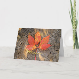 Carte de voeux - Thanksgiving -