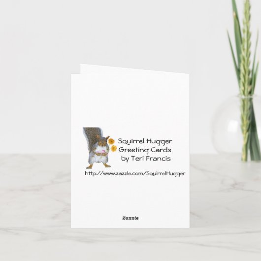 Carte de voeux Thanksgiving (Dos)