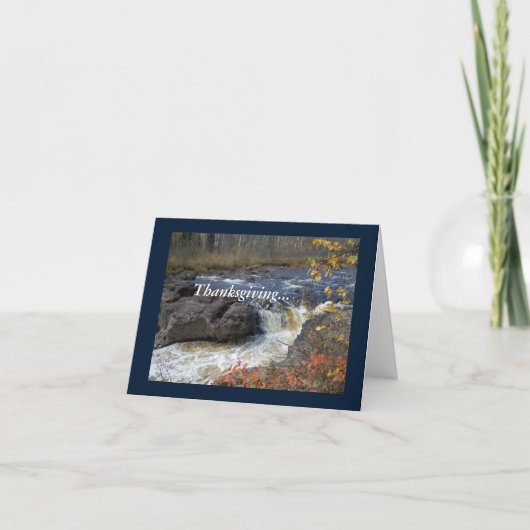 Carte de voeux Thanksgiving (Devant)