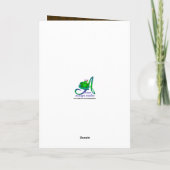 Carte de voeux Thanksgiving (Dos)