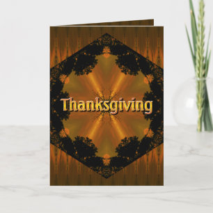 Carte de voeux Thanksgiving