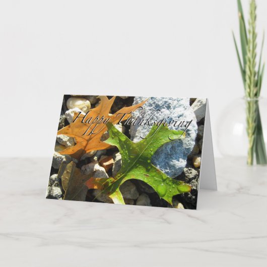 Carte de voeux Thanksgiving (Devant)