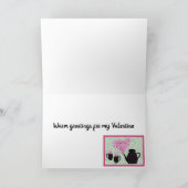 Carte de vœux - Thé de la Saint-Valentin (Intérieur)