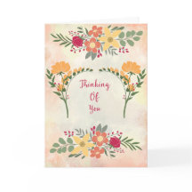 Carte de vœux Thinking Of You