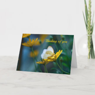 Carte de vœux "Thinking of You"