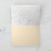 Carte de voeux Tiger (Intérieur)