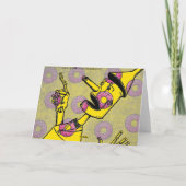 Carte de voeux Tin Man (Dos)