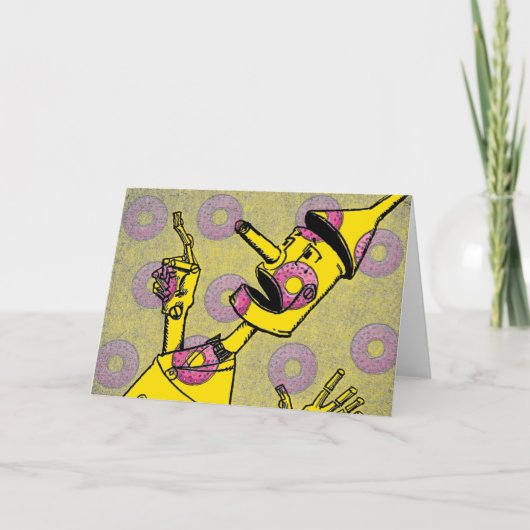 Carte de voeux Tin Man (Devant)